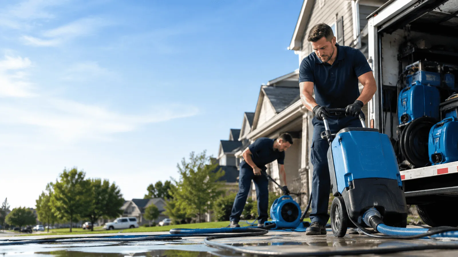 Dehumidification being performed in Airville, PA